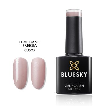   80593 Fragrant Fresia apró szemcsés rózsaszín tartós géllakk