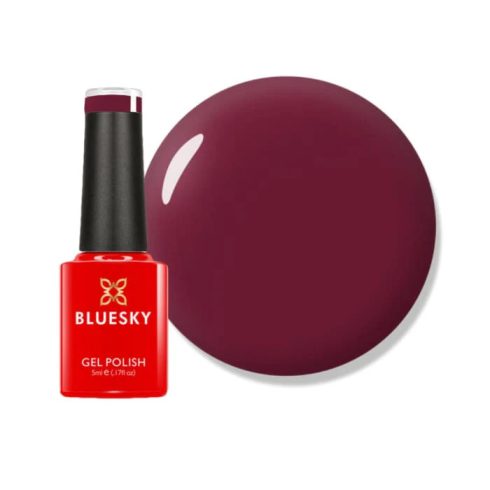80628M Oxblood sötét vérvörös géllakk