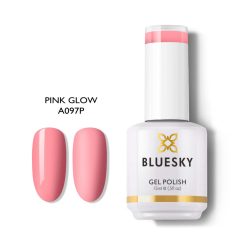 A097P Pink Glow - puha lazac színű géllakk