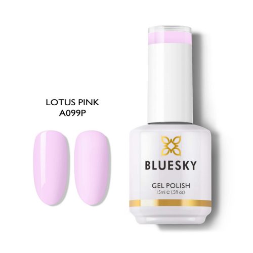 A099P Lotus Pink finom halvány rózsaszín pasztell géllakk