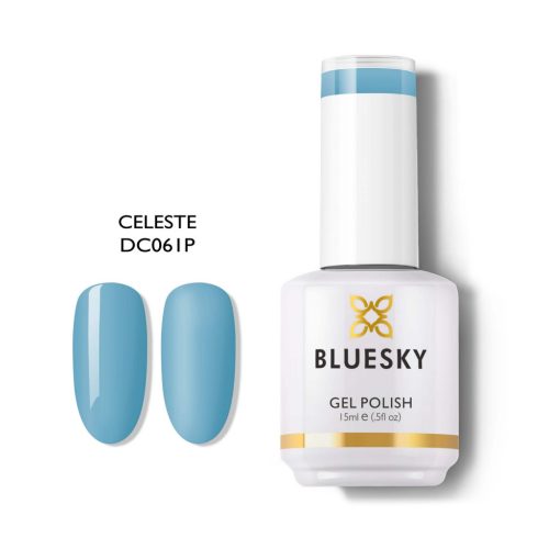 DC061P Celeste égkék pasztell géllakk