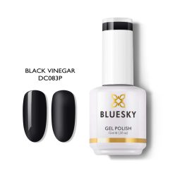 DC083P Black Vinegar mély fekete sheer fényes géllakk
