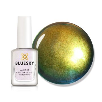   BLUESKY Aurora Chrome Liquid - Irom Maiden zöld pignement folyadék
