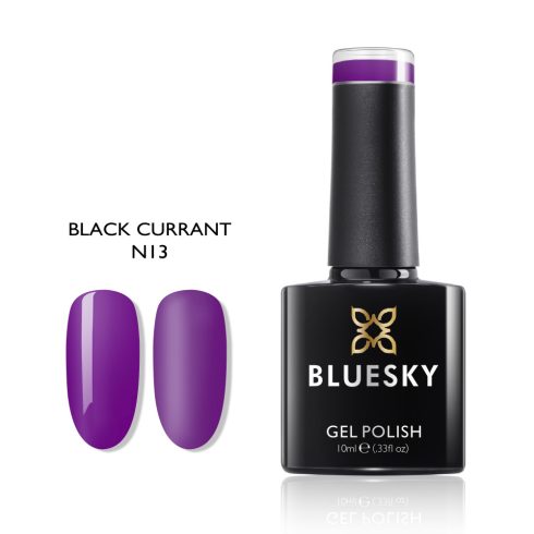 N13 Blackcurrant feketeribizli, lila színű géllakk