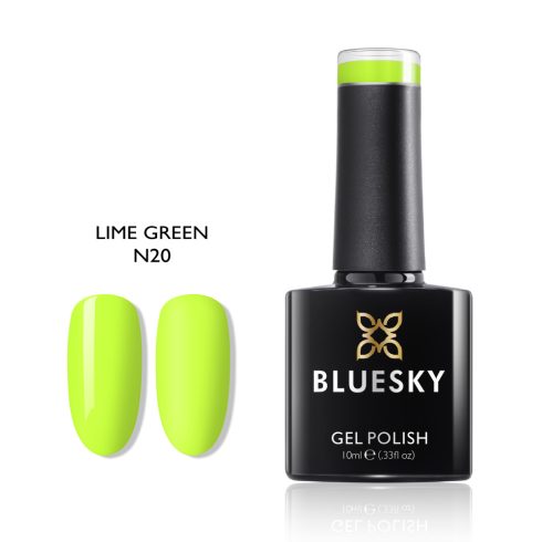 N20 Lime Green neon zöld géllakk