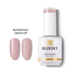 QXG312P Blindfold meleg pasztell nude sheer géllakk