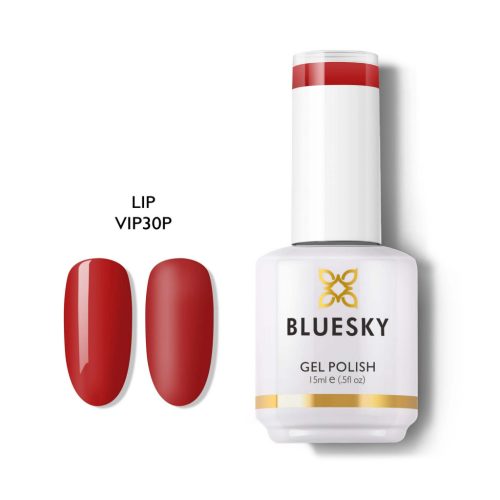 VIP30P Lip rúzsvörös színű géllakk